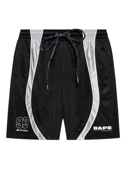 A BATHING APE® mesh panel shorts