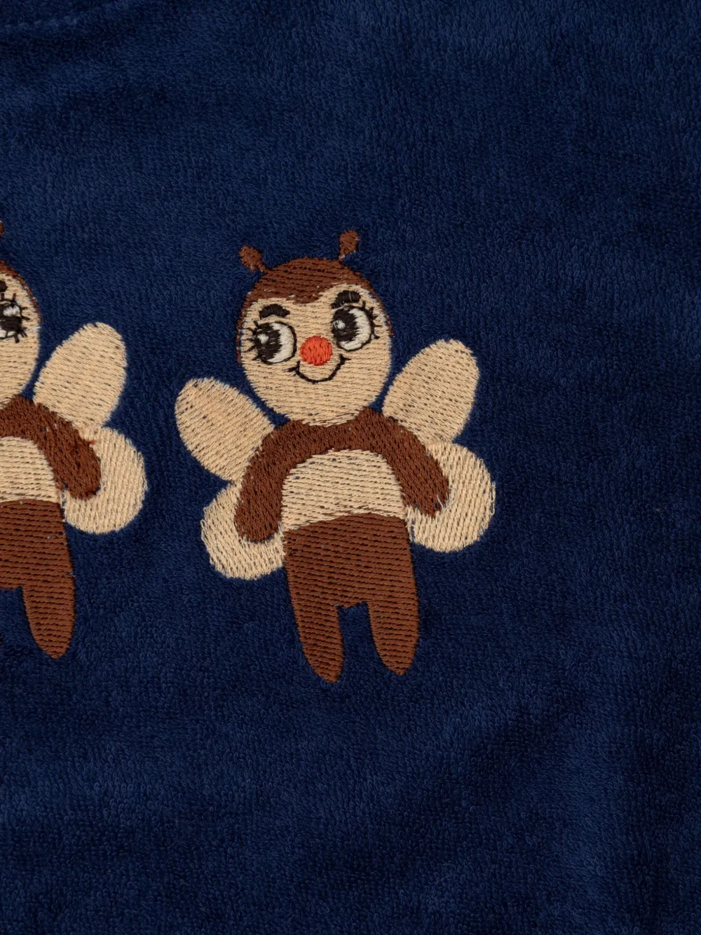 Mini Rodini Sweater met borduurwerk Blauw