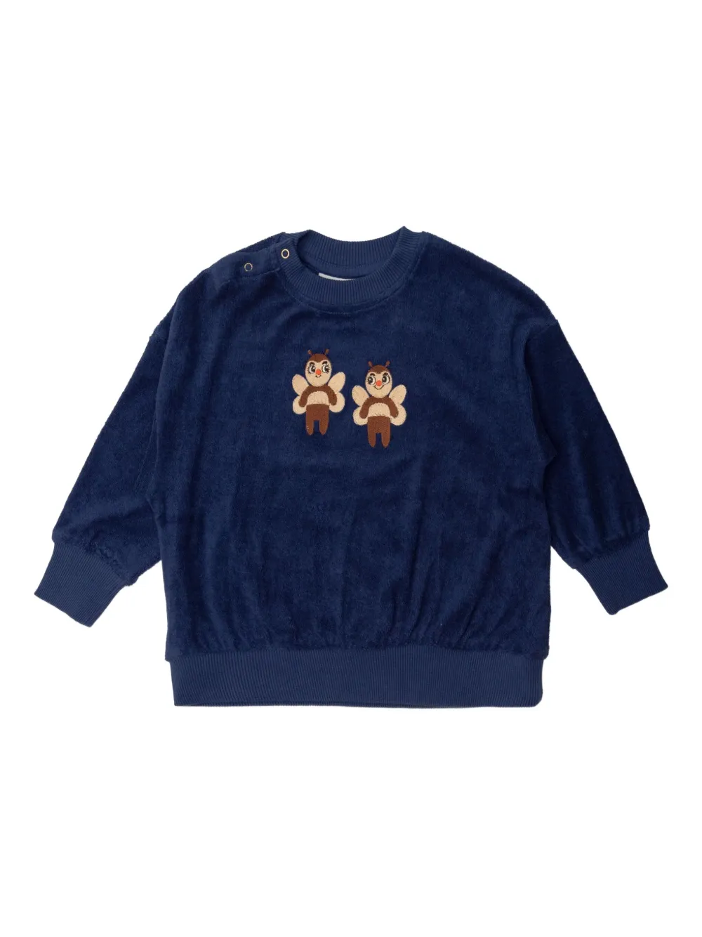 Mini Rodini embroidered-design sweatshirt | Blue | Image 1