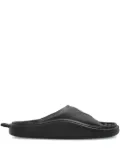 adidas by Stella McCartney logo-patch slides - CBLACK CBLACK CBLACK