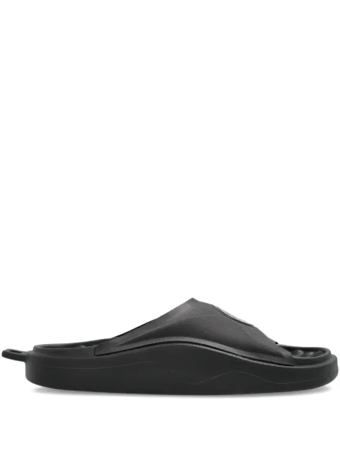 adidas by Stella McCartney logo-patch slides