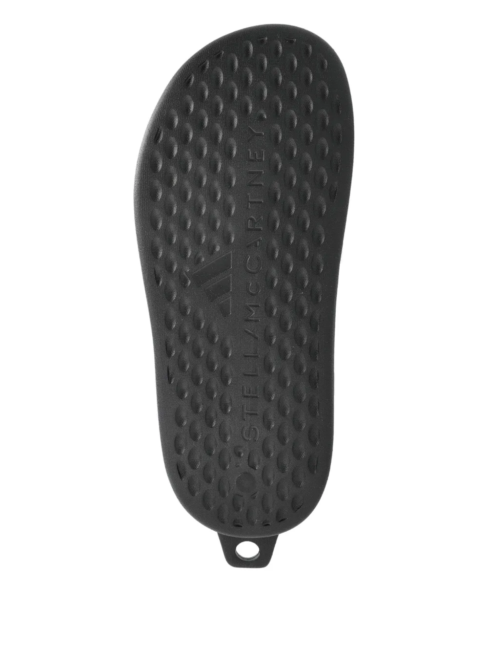 adidas by Stella McCartney logo-patch slides CBLACK