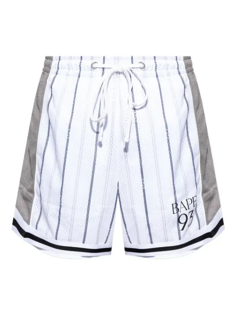 A BATHING APE® pinstripe shorts