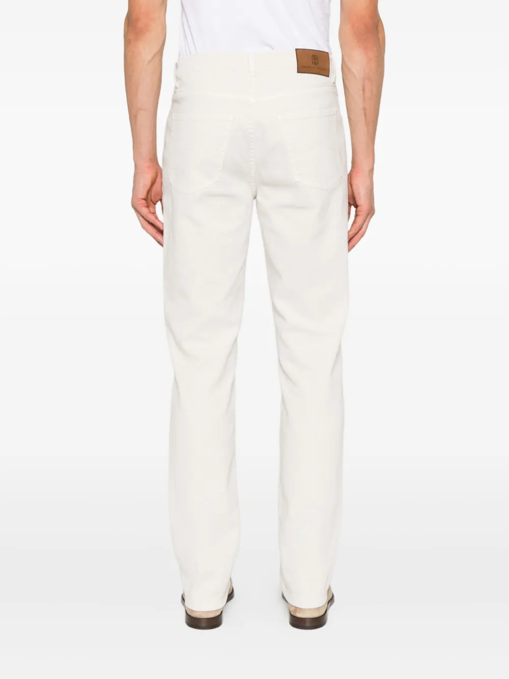 Brunello Cucinelli Straight jeans Beige