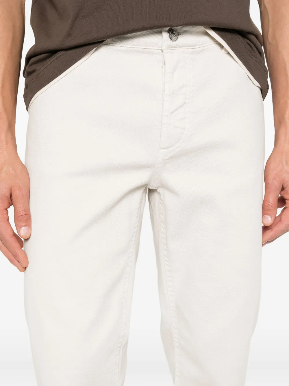 Brunello Cucinelli Straight jeans Beige