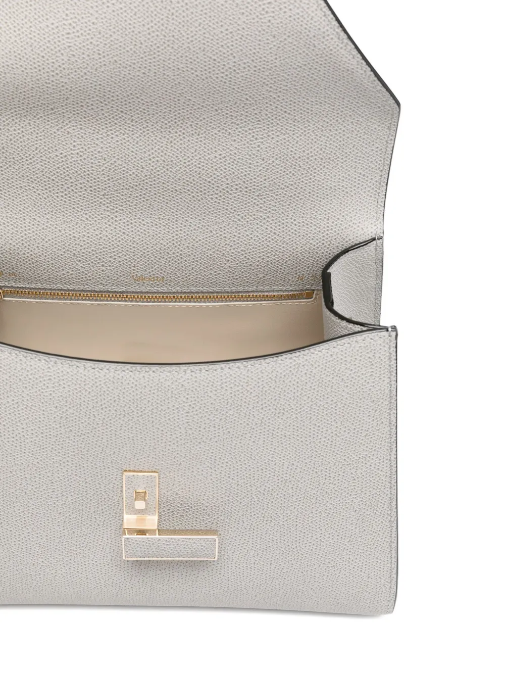 Valextra Iside leren shopper Grijs