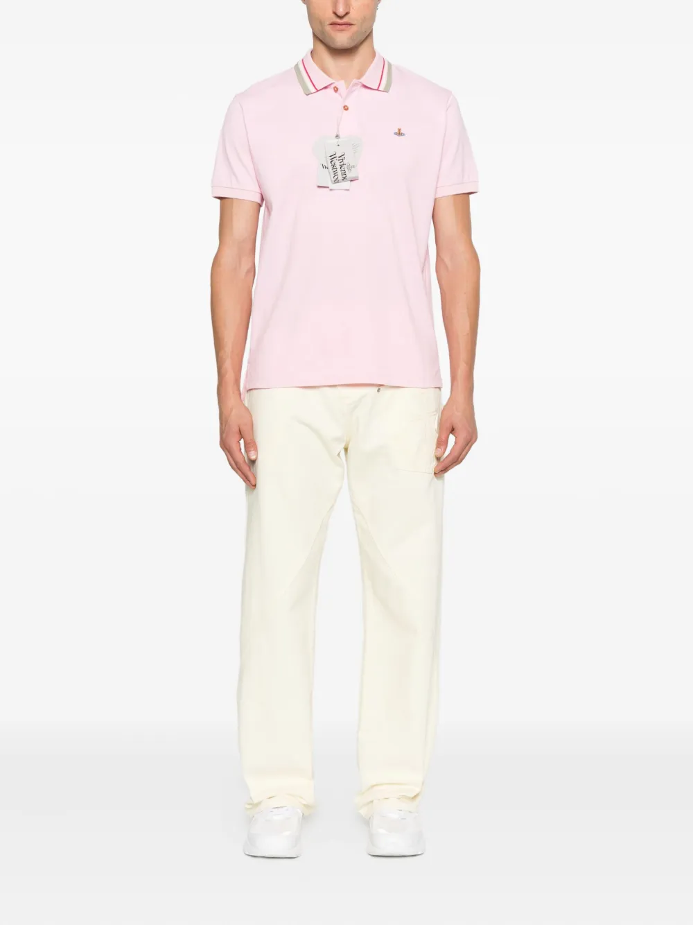 Vivienne Westwood tipped polo shirt | Image 2