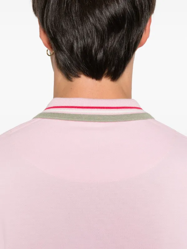 Vivienne Westwood Tipped Polo Shirt | Pink | FARFETCH