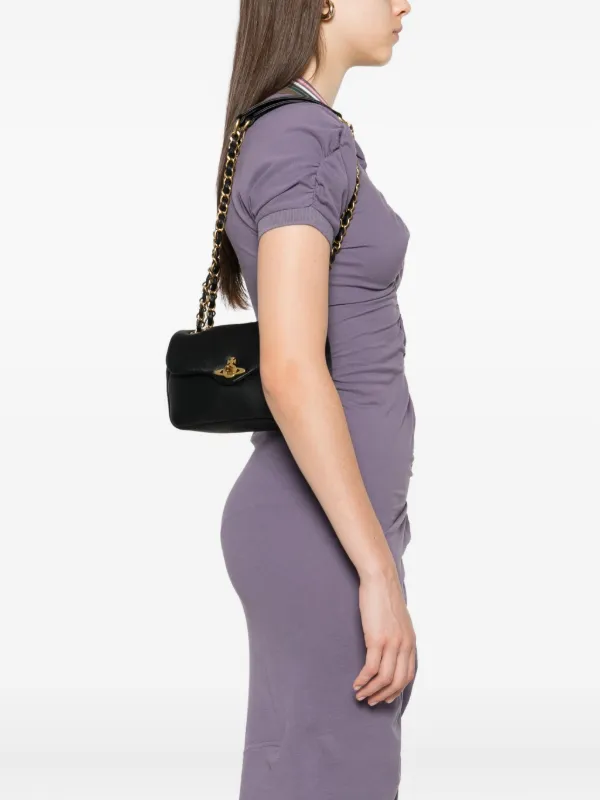 Vivienne Westwood Anita ショルダーバッグ M | ブラック