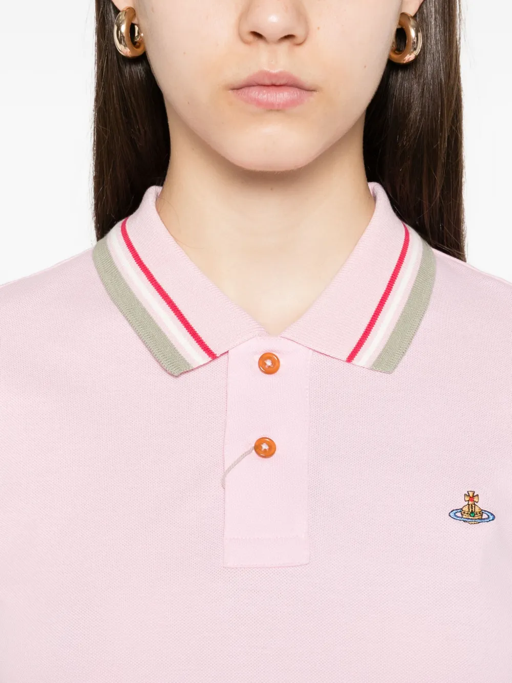 Vivienne Westwood Katoenen poloshirt Roze