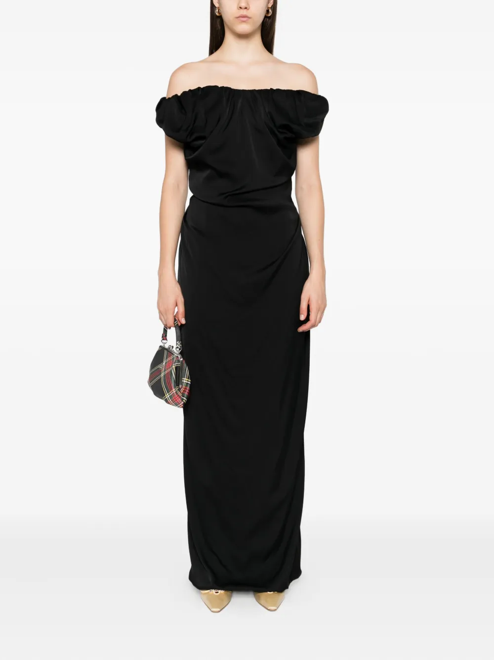 Vivienne Westwood  Ginnie Amber off-shoulder maxi dress | Evening Dresses | Image 2