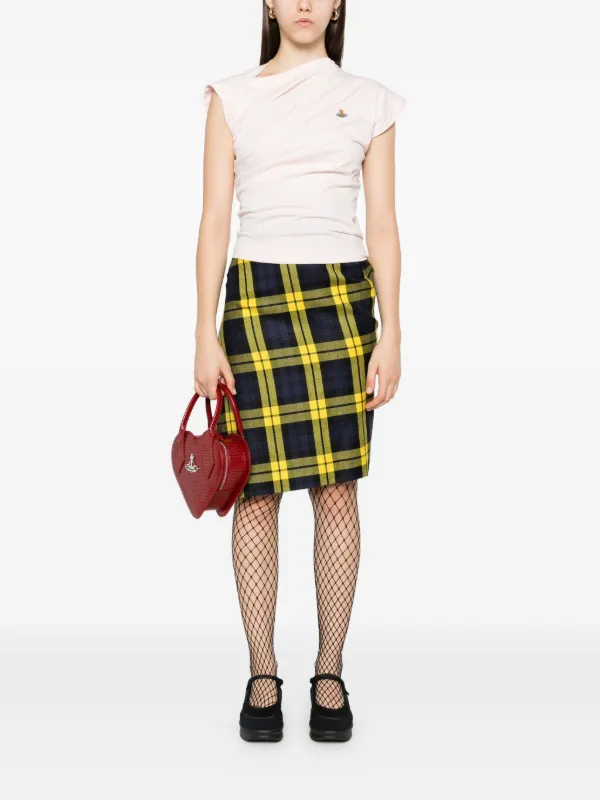 VivienWestwood チェックスカート Vivienne Westwood Infinity チェック スカート | ブルー