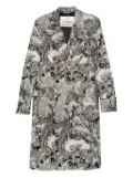 Vivienne Westwood baroque-print coat - Neutrals