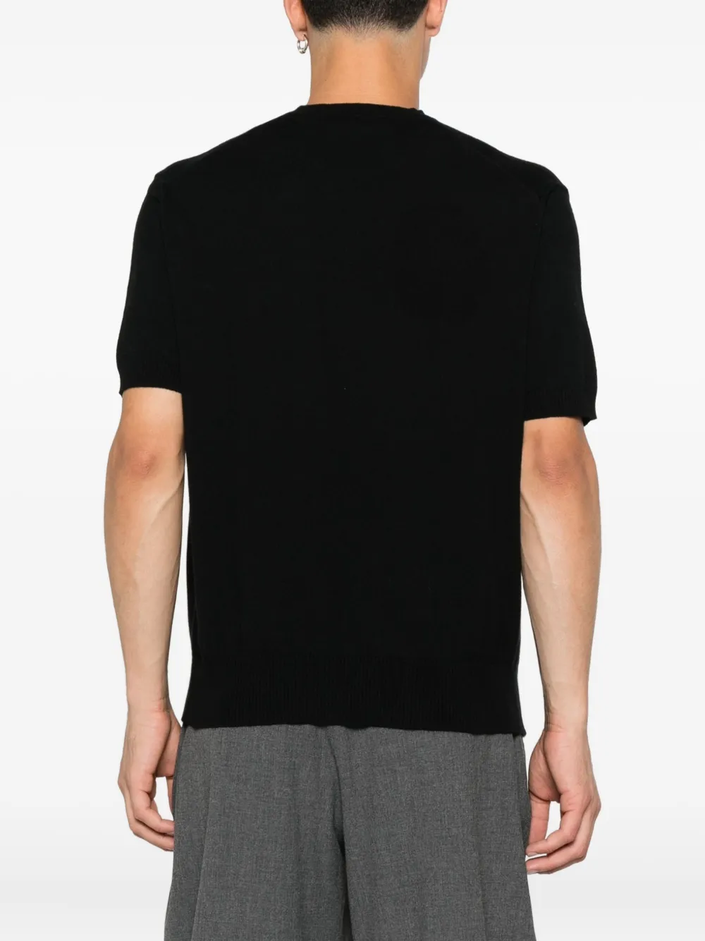 Vivienne Westwood Trui met geborduurd logo en korte mouwen Zwart