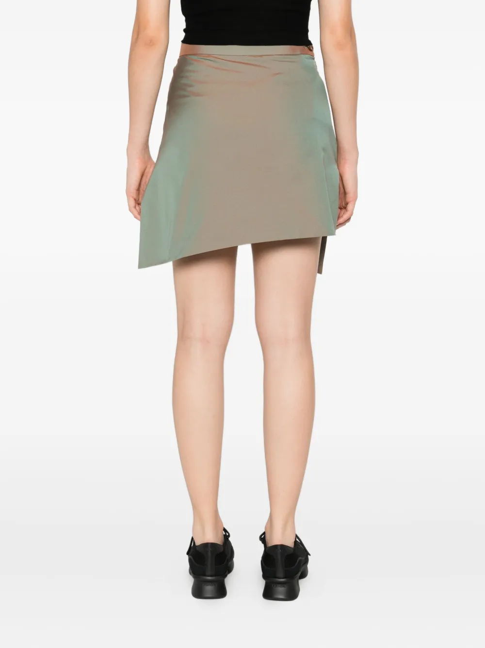 Vivienne Westwood Infinity asymmetrische mini-rok Groen