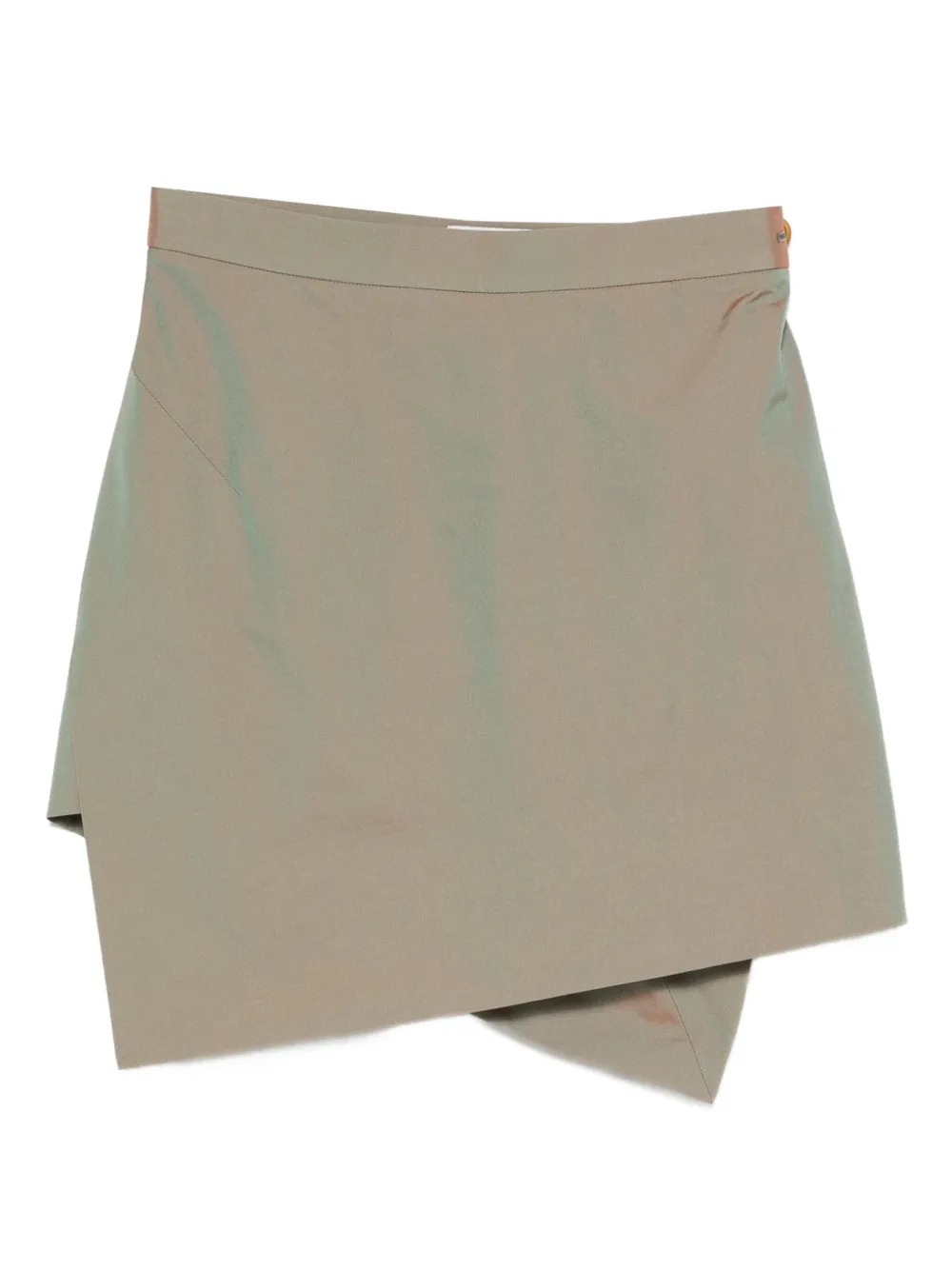Vivienne Westwood Infinity asymmetric mini skirt | Green | Image 1