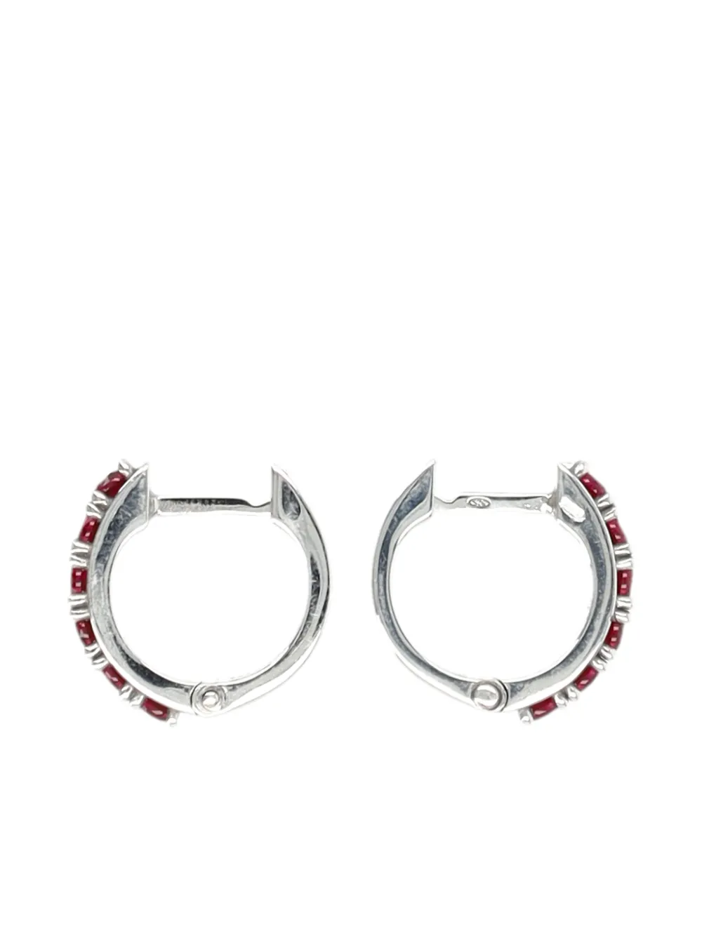 Emanuele Bicocchi Embellished Hoop Earrings In Metallic
