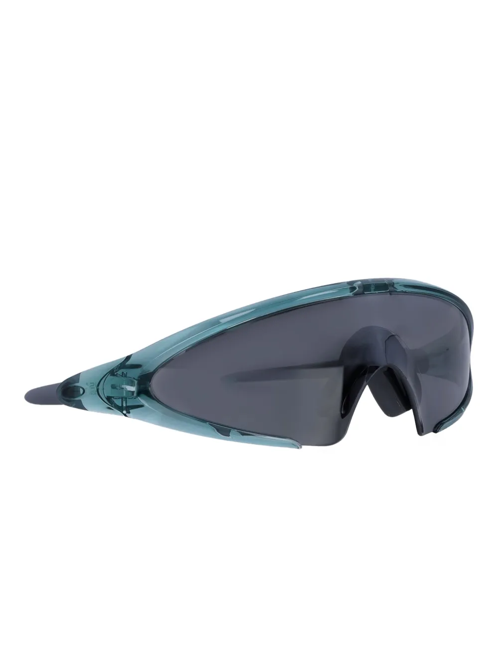 Oakley Bril met oversized montuur Blauw