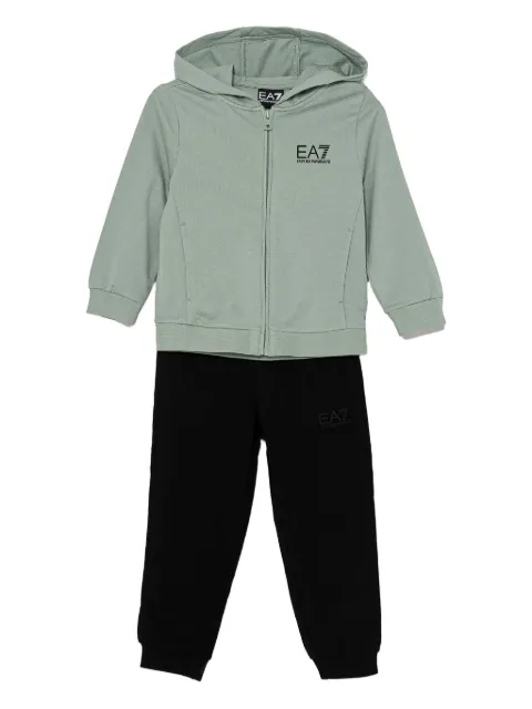 Ea7 Emporio Armani logo tracksuit