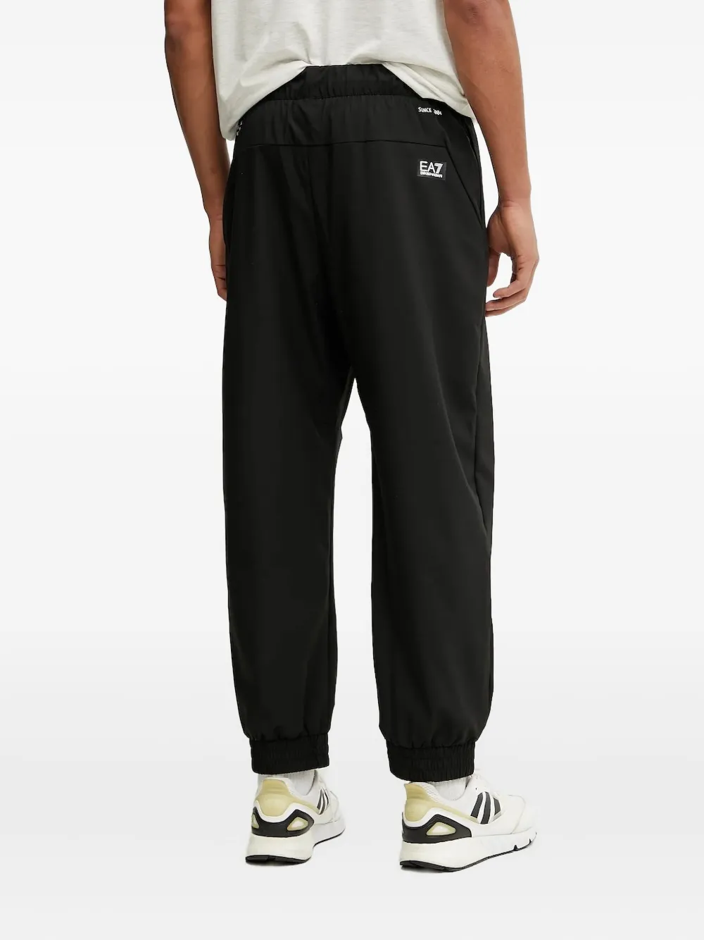 Ea7 Emporio Armani EA7-logo sweatpants - Zwart