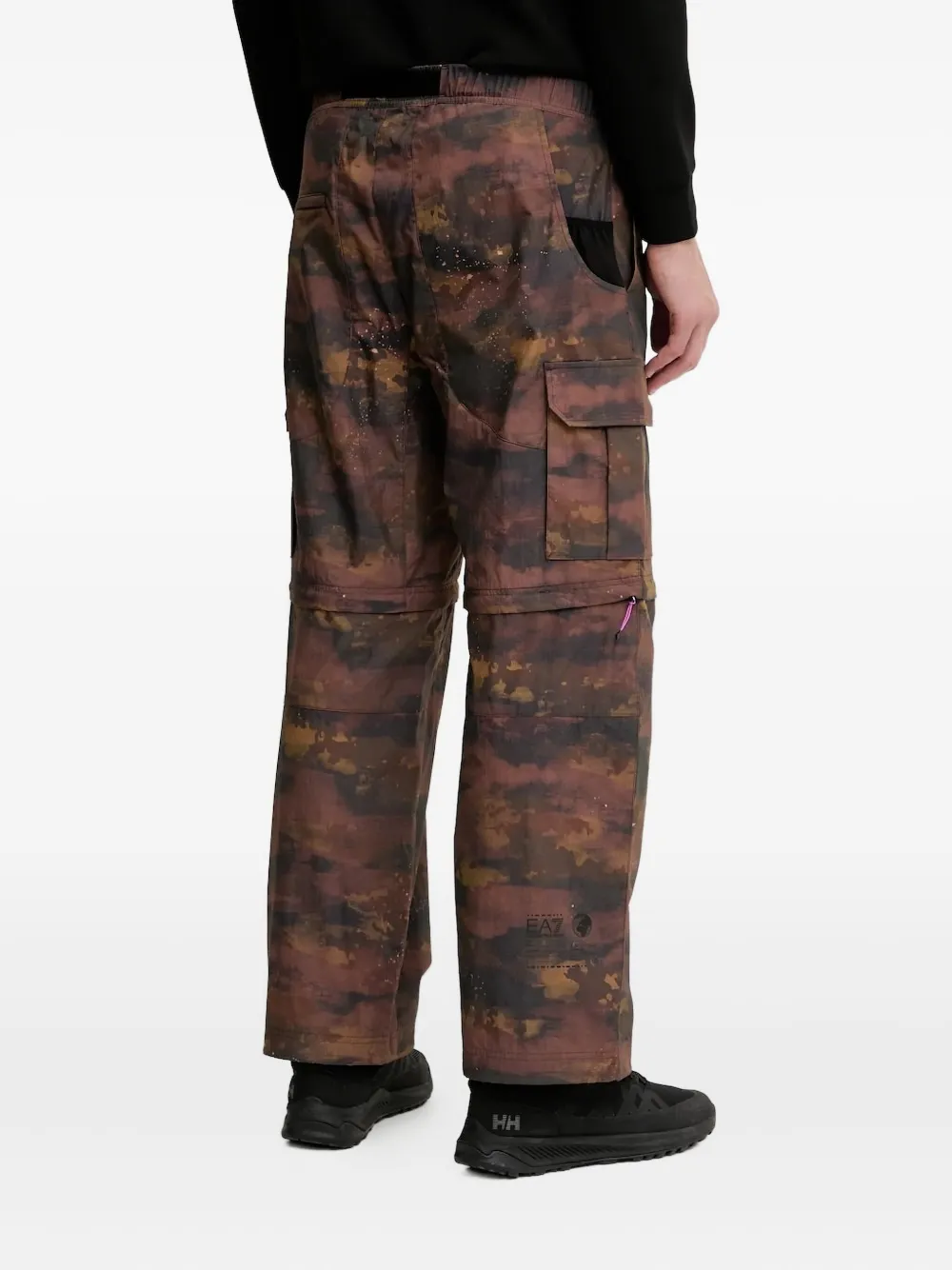 Ea7 Emporio Armani convertible cargo trousers - Bruin