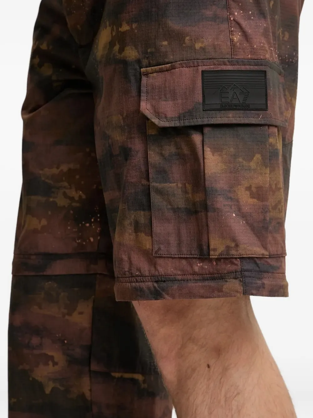 Ea7 Emporio Armani convertible cargo trousers Bruin