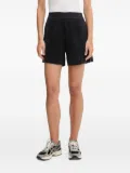 Ea7 Emporio Armani logo-print side-stripe shorts - Black