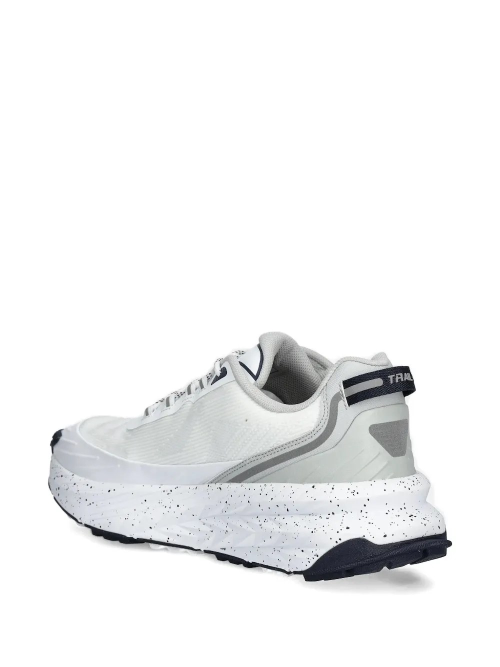 Ea7 Emporio Armani logo-detail speckled-sole sneakers White