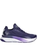 Ea7 Emporio Armani knit-upper gradient sneakers - Purple