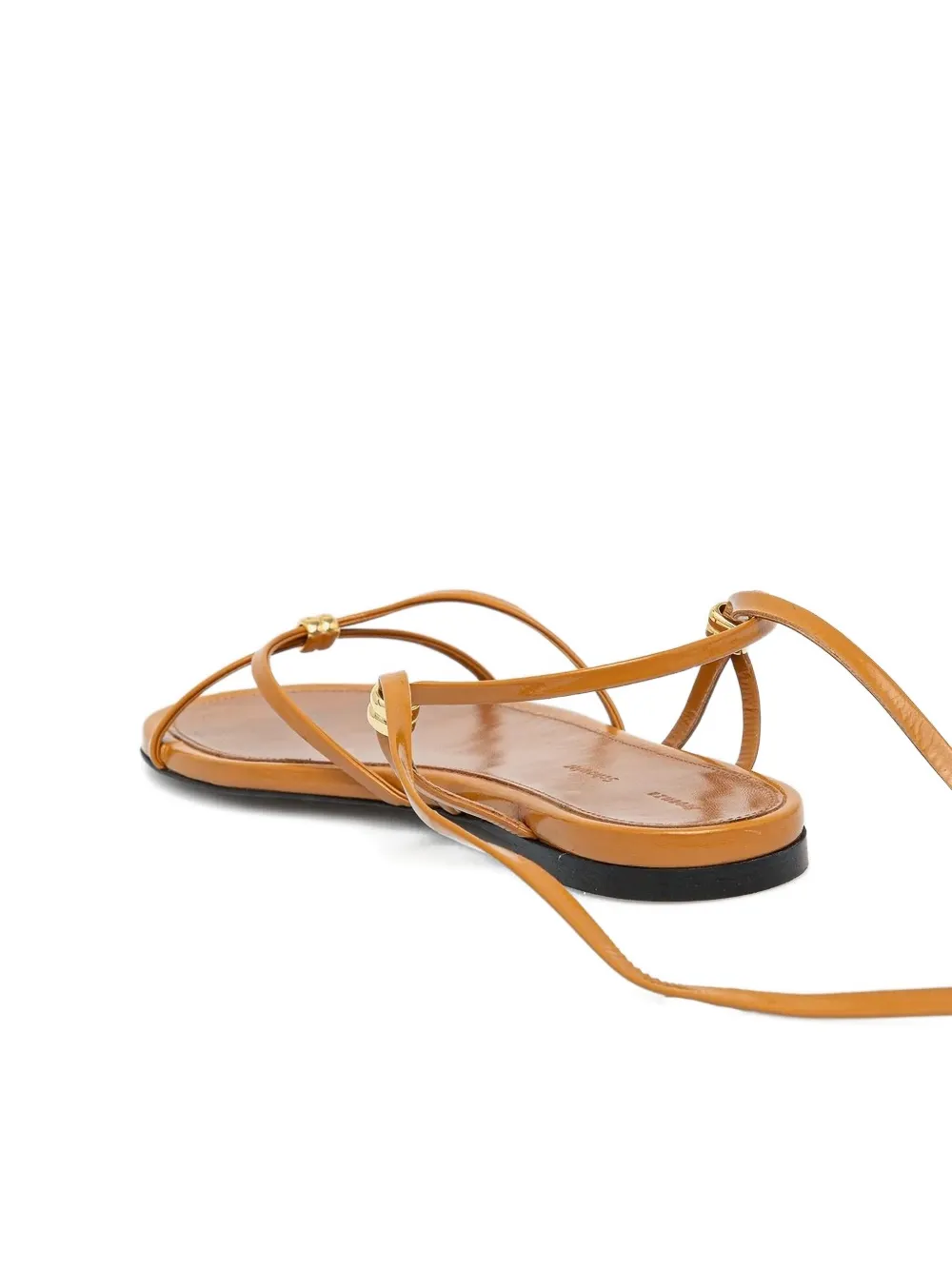 Proenza Schouler Leren sandalen Bruin