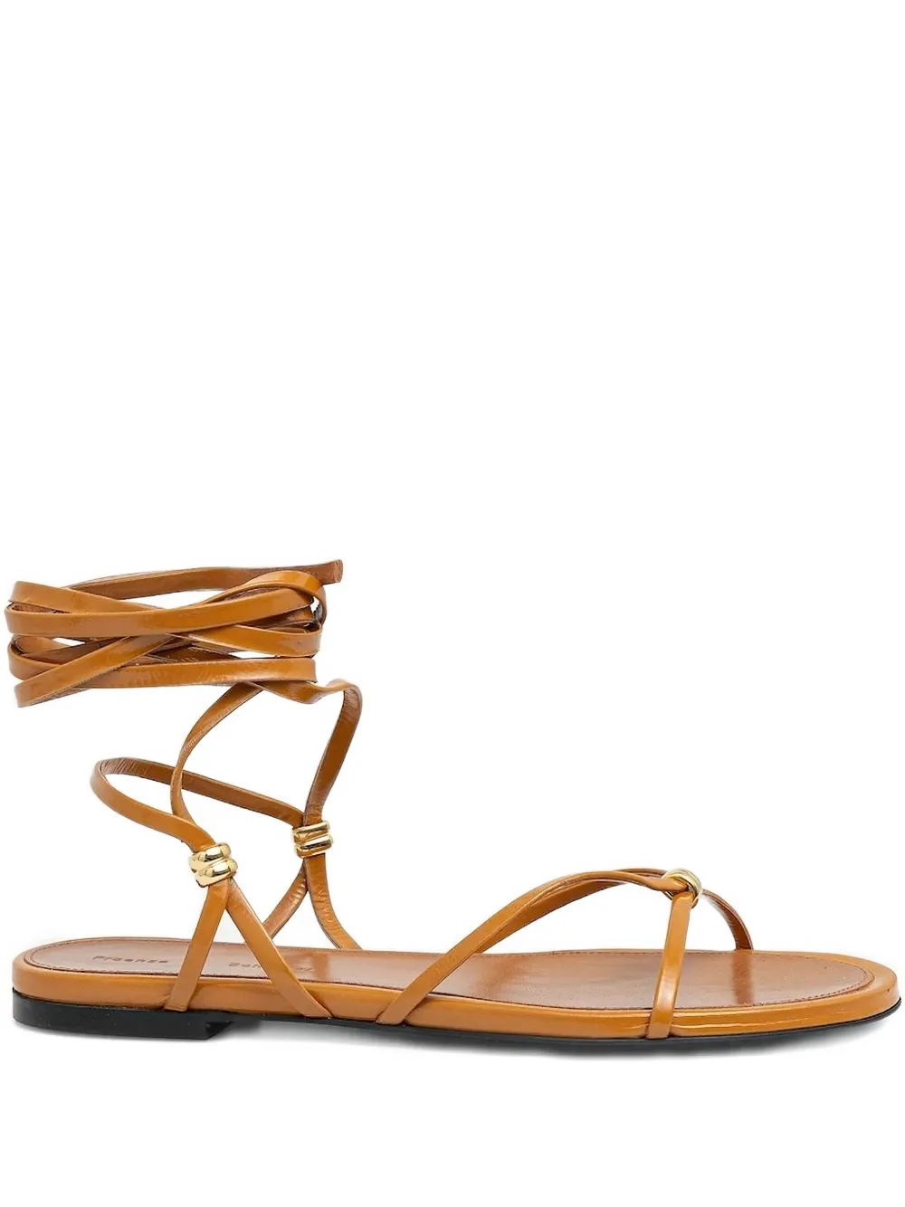Proenza Schouler Leren sandalen Bruin