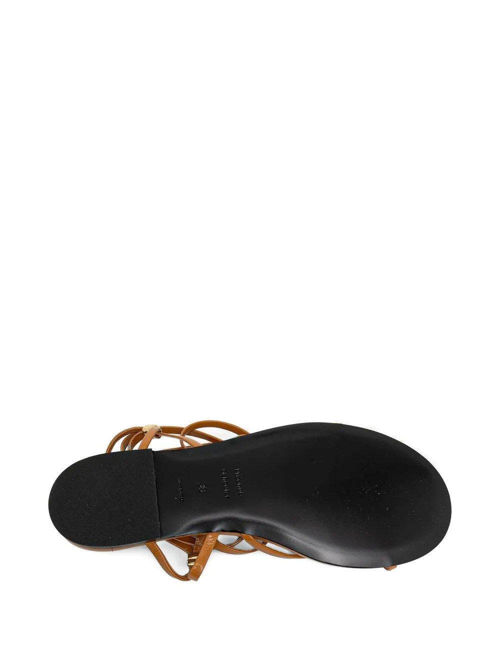 Proenza Schouler Leren sandalen Bruin