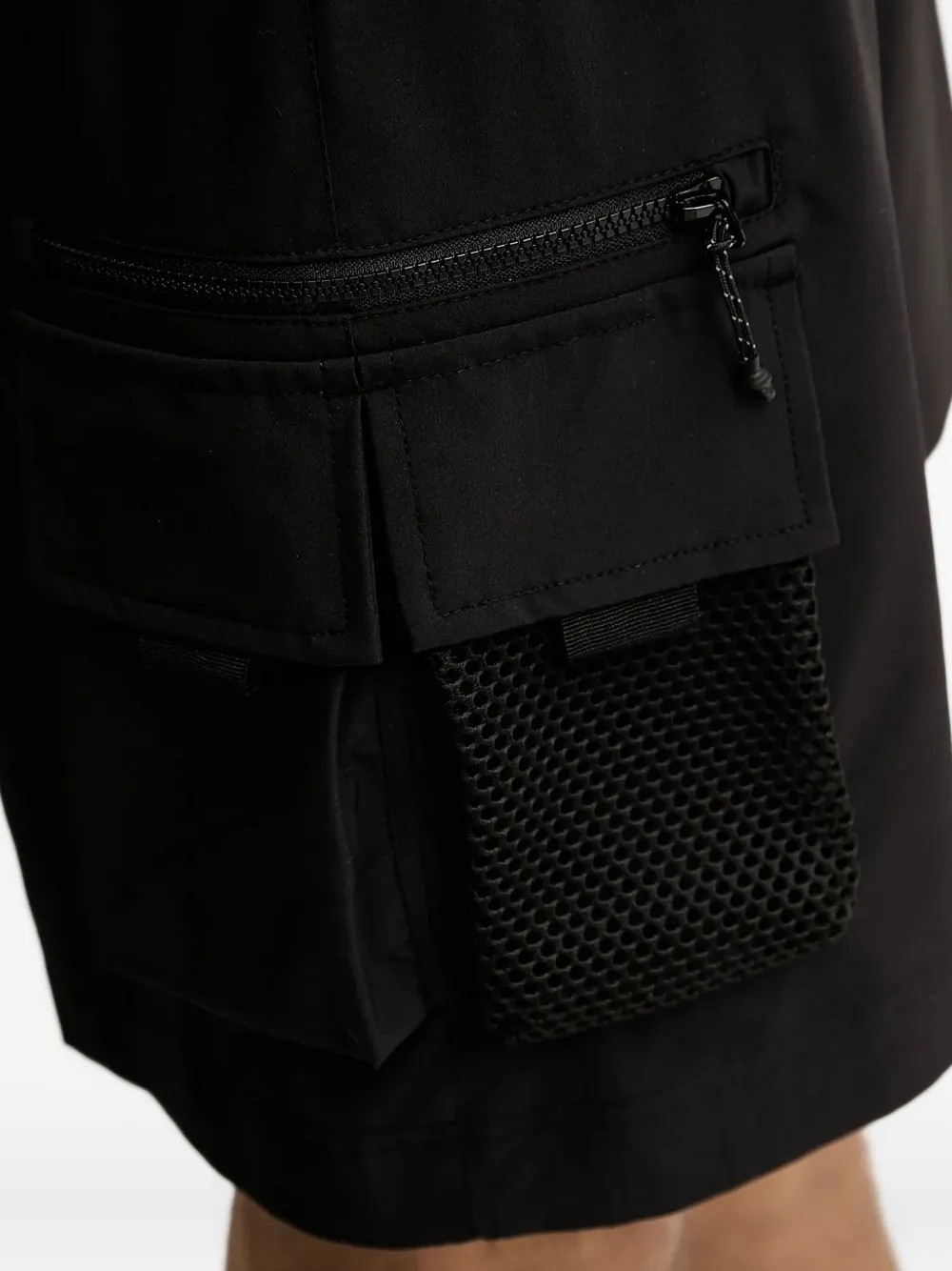 Ea7 Emporio Armani logo-detail shorts Zwart