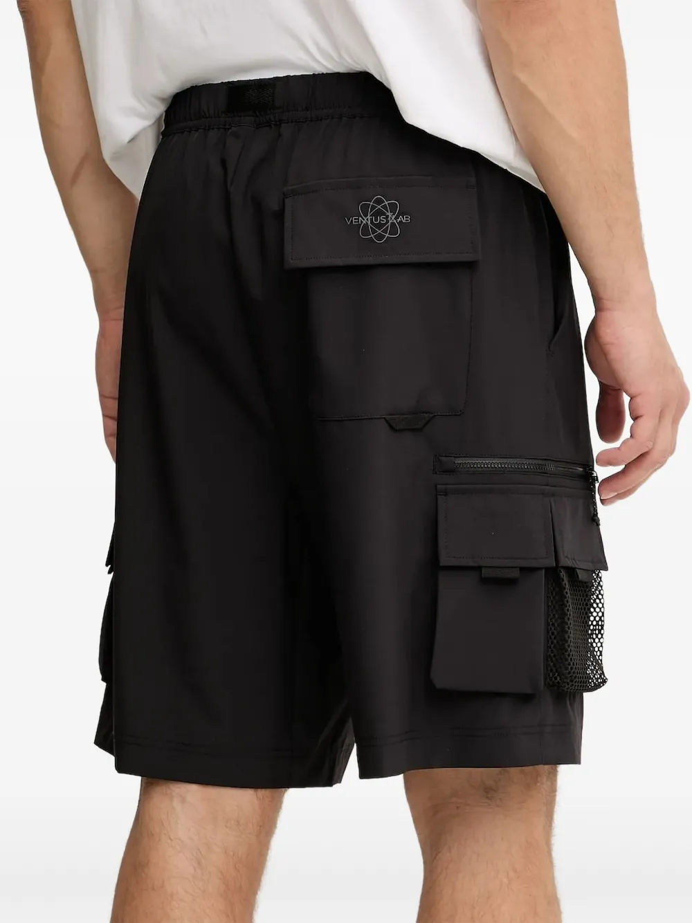Ea7 Emporio Armani logo-detail shorts Zwart