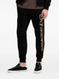 Ea7 Emporio Armani logo-print track pants - Black