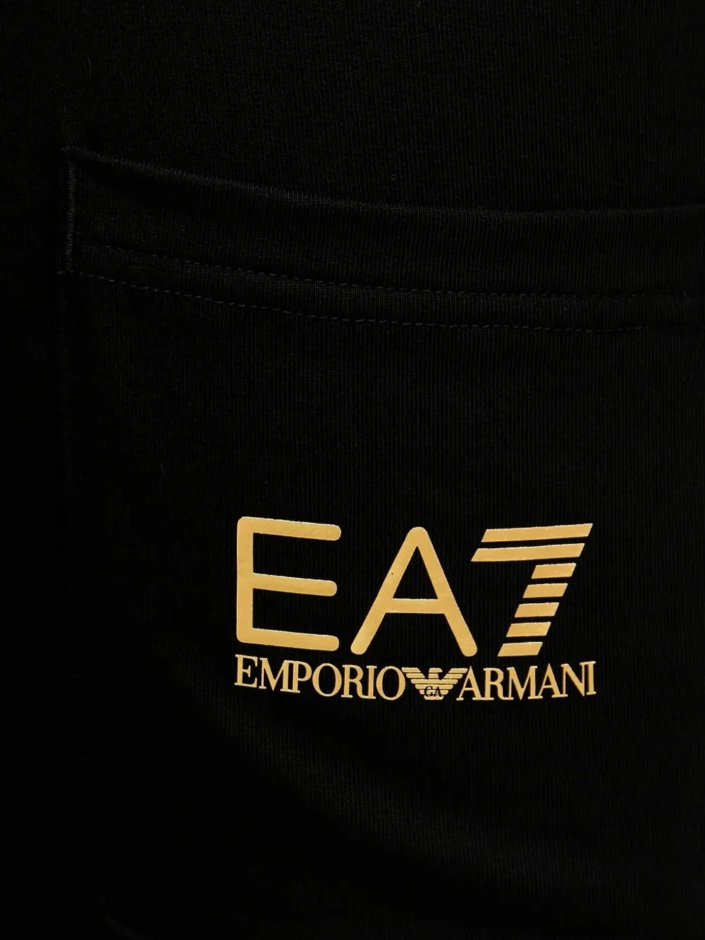 Ea7 Emporio Armani Trainingsbroek met logo-detail Zwart