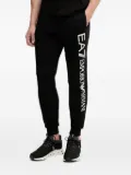 Ea7 Emporio Armani logo-detail track pants - Black