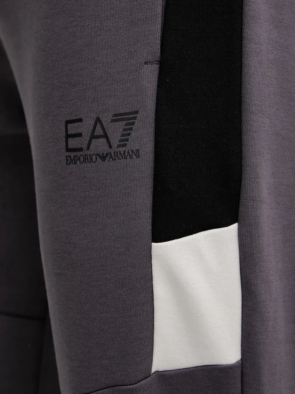 Ea7 Emporio Armani Joggingbroek met vlakken Grijs