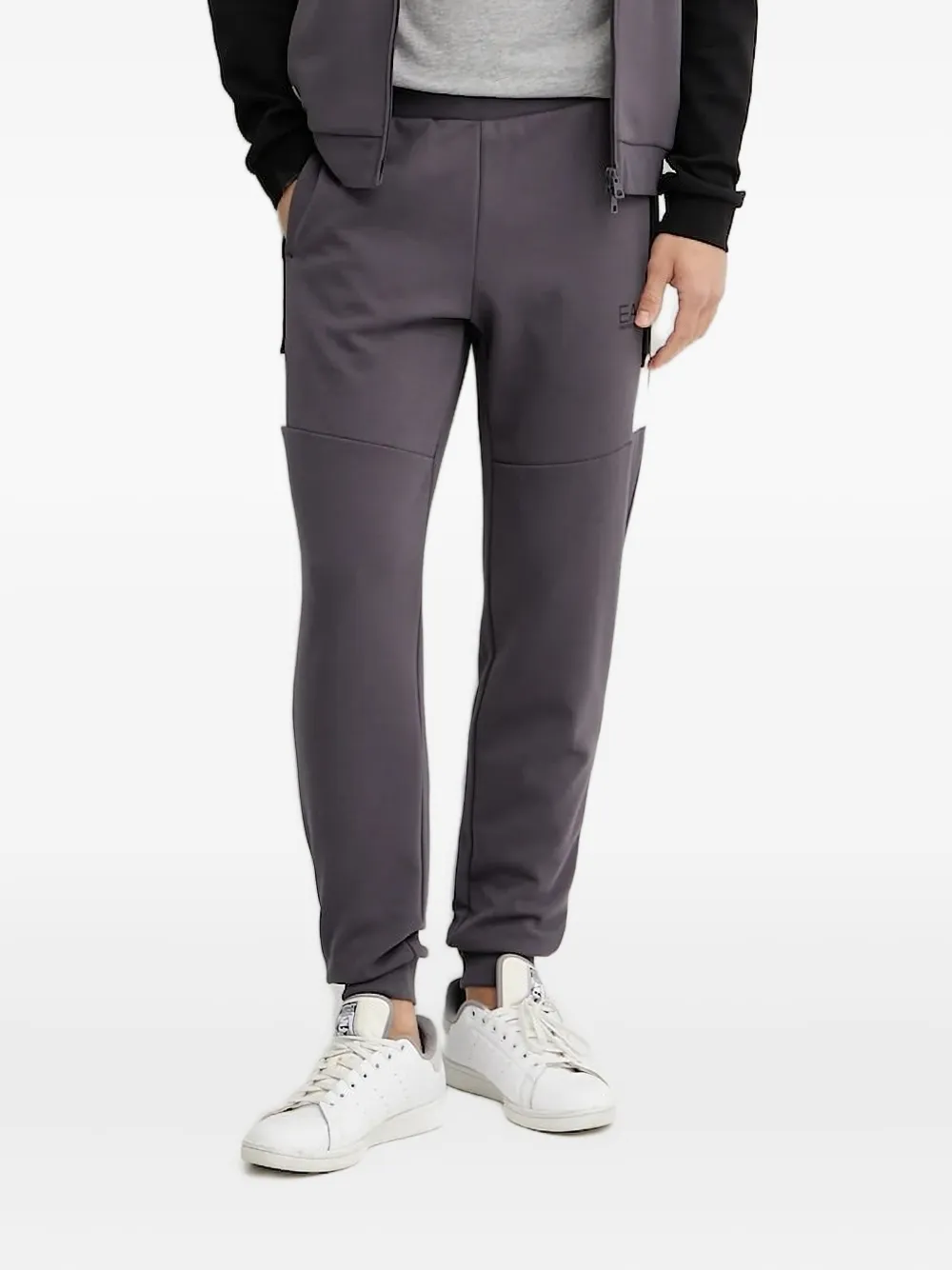 Ea7 Emporio Armani Joggingbroek met vlakken Grijs