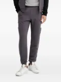 Ea7 Emporio Armani panelled cuffed sweatpants - Grey