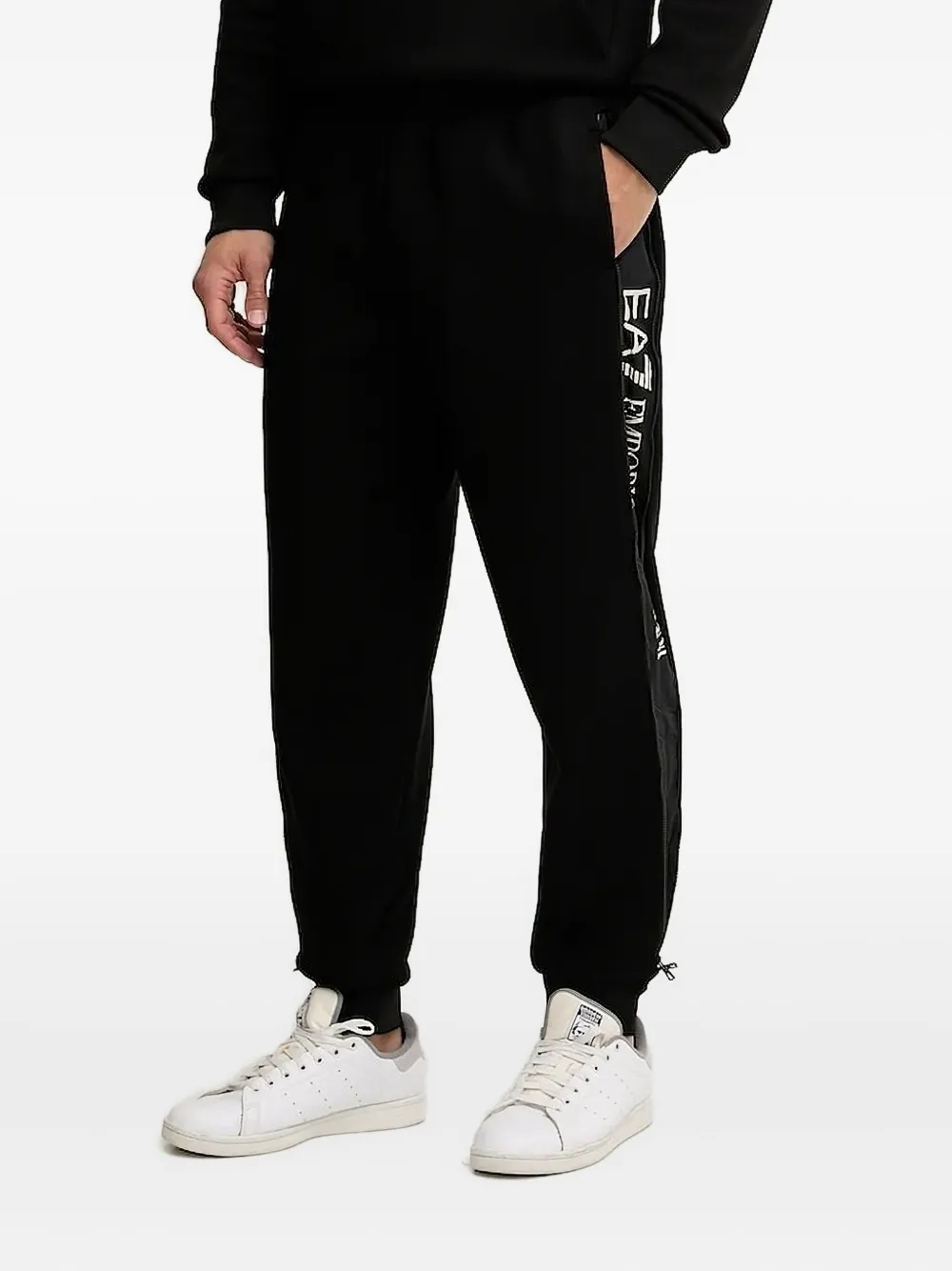 Ea7 Emporio Armani logo-detail sweatpants Zwart