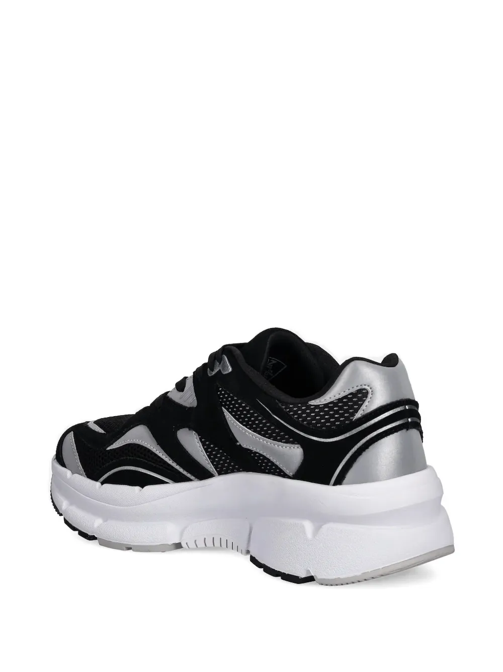 Ea7 Emporio Armani logo-plaque sneakers Black