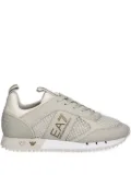 Ea7 Emporio Armani mesh-panelled sneakers - Grey