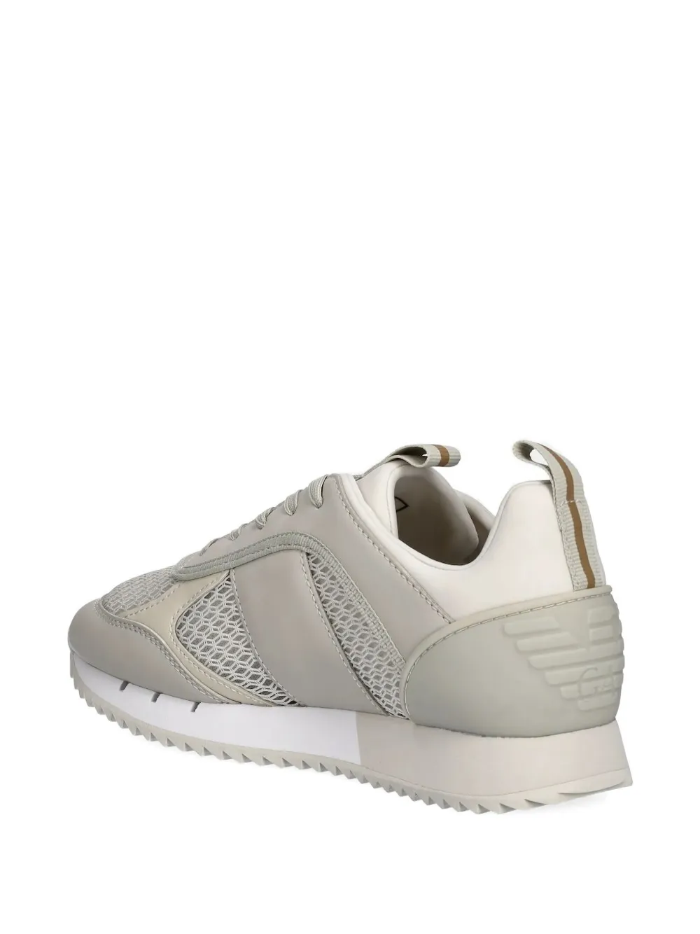 Ea7 Emporio Armani mesh-panelled sneakers Grey