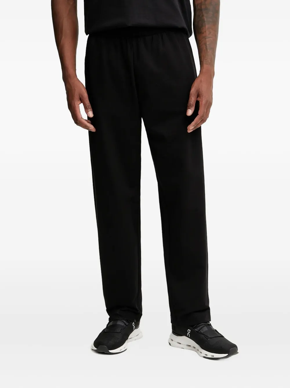 Ea7 Emporio Armani Trainingsbroek met elastische taille Zwart