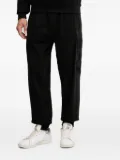 Ea7 Emporio Armani embossed-logo track pants - Black
