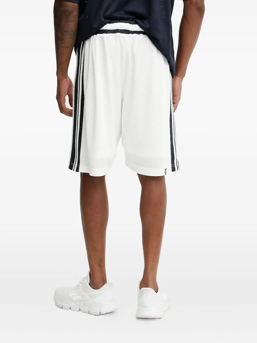 Ea7 Emporio Armani Shorts met zijstreep Wit