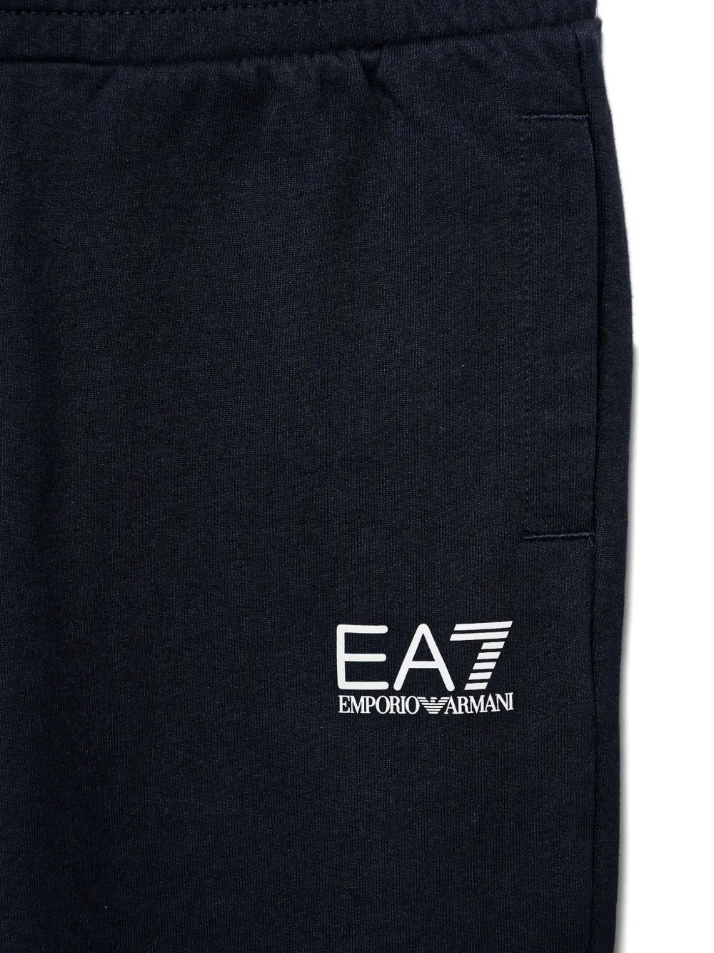 Ea7 Emporio Armani Trainingspak met geborduurd logo Blauw