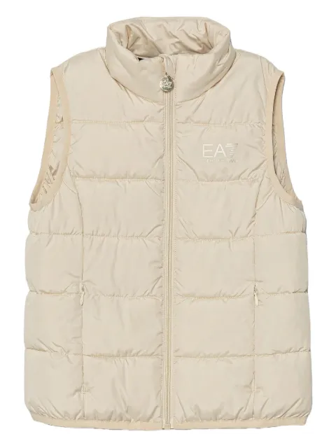 Ea7 Emporio Armani gilet matelassé à logo