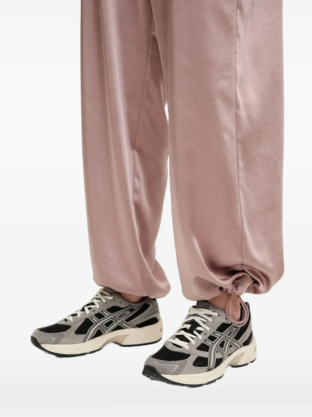 Ea7 Emporio Armani elasticated-waist palazzo pants Roze